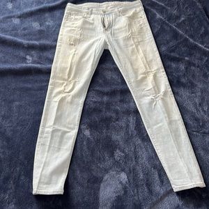 AG-ED DENIM Mens Distressed Blue Jeans.  Size 36R